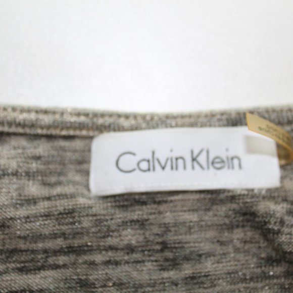 Calvin Klein Sleeveless Golden Womens Top - Picture 7 of 7